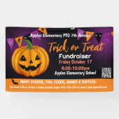 Snoep of een Levensecht Fundraiser PTO PTA Kerk Ba Spandoek (Horizontaal)