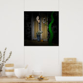 Snoep of een Levensgevaar bij de Reus Poster (Keuken)