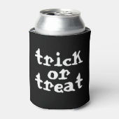 Snoep of een poets Halloween Blikjeskoeler (Blikje Voorkant)