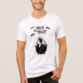 snoep of een poets heksencijfer Tri-Blend shirt