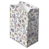 Snoep of een poets medium cadeauzakje (Voorkant Gekanteld)