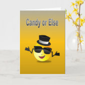 Snoep of Else Kaart (Gele Bloem)