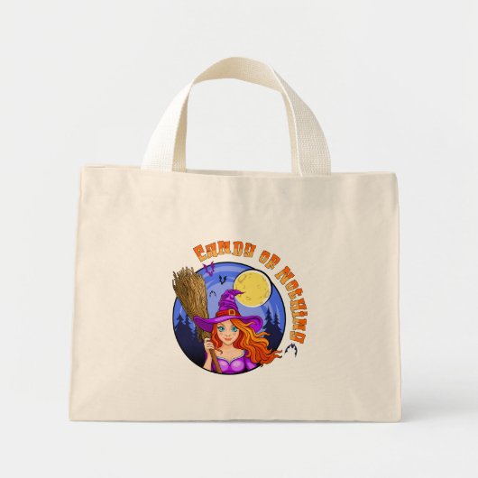 Snoep of niets mini tote bag (Voorkant)