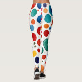 snoep oosterse stijl polka stippen leggings (Achterkant)