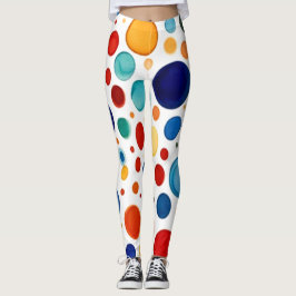 snoep oosterse stijl polka stippen leggings