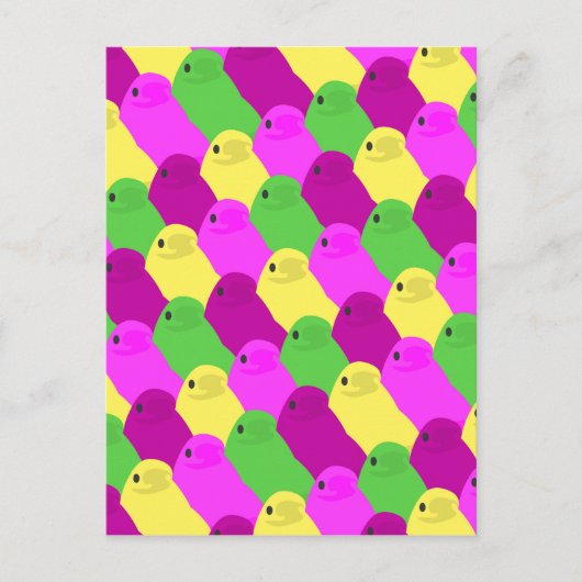snoep oostervogel feestdagenkaart (Voorkant)