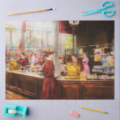 Snoep - Opslag - De toekomst van chocolade 1895 Tissuepapier (Craft)