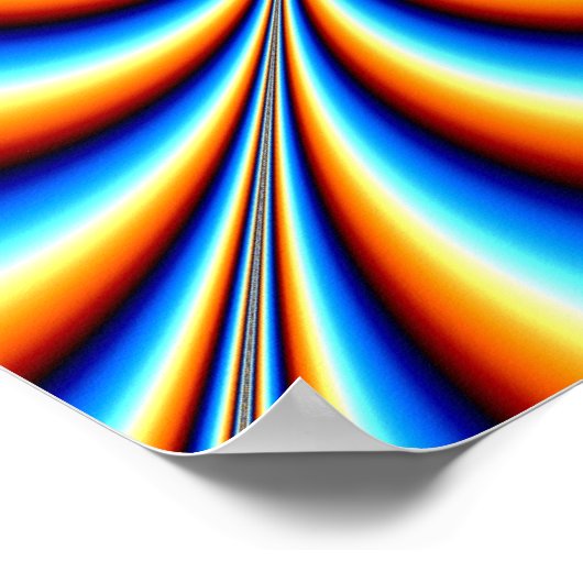 "Snoep overspoelen" Poster (Hoek)