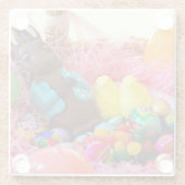 Snoep paasmakerij glazen onderzetter (Achterkant)