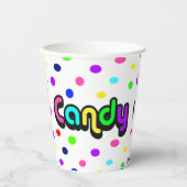 Snoep Papieren Bekers (Voorkant)