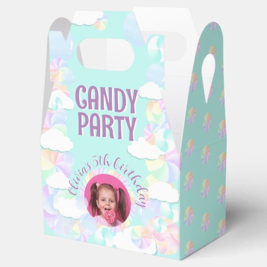 Snoep partij bedankdoosjes (Geopend)