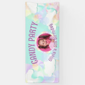 Snoep partij spandoek (Verticaal)