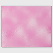 Snoep Pastel Roze Roze glas IJsklam Cadeaupapier (Vlak)