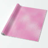 Snoep Pastel Roze Roze glas IJsklam Cadeaupapier (Uitgerold)