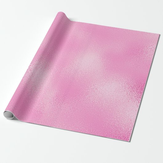 Snoep Pastel Roze Roze glas IJsklam Cadeaupapier (Uitgerold)