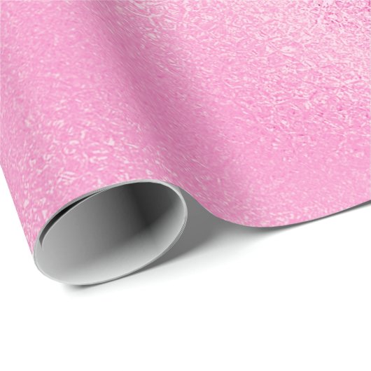 Snoep Pastel Roze Roze glas IJsklam Cadeaupapier (Rol Hoek)