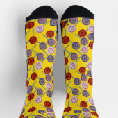 Snoep patroon | Lolbuispatroon | lollipop 50 Wrap Sokken (Top)