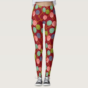 Snoep patroon   Lolbuispatroon   lolly 10 Leggings