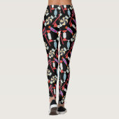 Snoep patroon | Lolbuispatroon | lolly 14 Leggings (Achterkant)