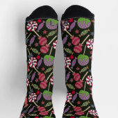 Snoep patroon | Lolbuispatroon | lolly 16-tape Sokken (Top)