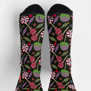 Snoep patroon   Lolbuispatroon   lolly 16-tape Sokken