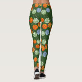 Snoep patroon | Lolbuispatroon | lolly 22 Leggings (Achterkant)