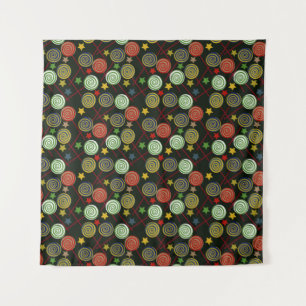 Snoep patroon Lolbuispatroon lolly 28 Wandkleed