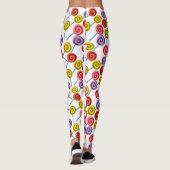 Snoep patroon | Lolbuispatroon | lolly 2 Leggings (Achterkant)