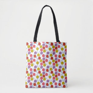 Snoep patroon   Lolbuispatroon   lolly 2 Tote Bag