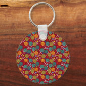 Snoep patroon | Lolbuispatroon | lolly 32 Sleutelhanger (Voorkant)