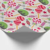 Snoep patroon | Lolbuispatroon | lolly 38 Cadeaupapier (Hoek)