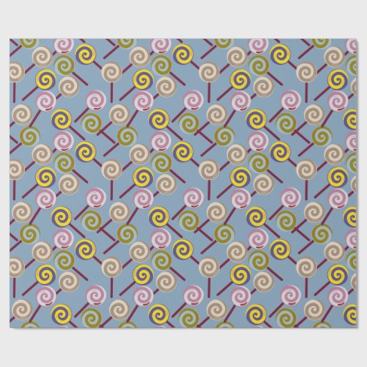 Snoep patroon | Lolbuispatroon | lolly 3 Cadeaupapier (Vlak)