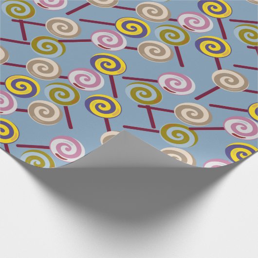 Snoep patroon | Lolbuispatroon | lolly 3 Cadeaupapier (Hoek)
