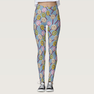 Snoep patroon   Lolbuispatroon   lolly 3 Leggings