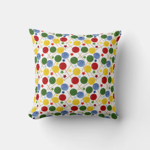 Snoep patroon Lolbuispatroon lolly 43 Kussen