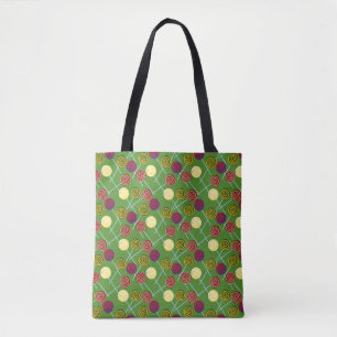 Snoep patroon   Lolbuispatroon   lolly 58 Tote Bag