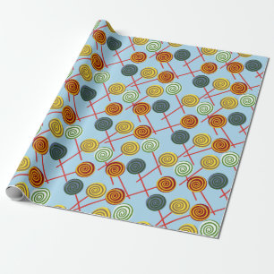 Snoep patroon Lolbuispatroon lolly 5 Cadeaupapier