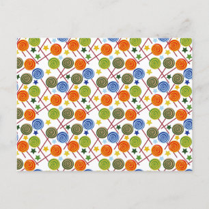 Snoep patroon Lolbuispatroon lolly 61 Briefkaart