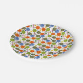 Snoep patroon | Lolbuispatroon | lolly 61 Papieren Bordje (Gekanteld)