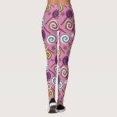 Snoep patroon | Lolbuispatroon | lolly 7 Leggings (Achterkant)
