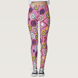 Snoep patroon   Lolbuispatroon   lolly 7 Leggings