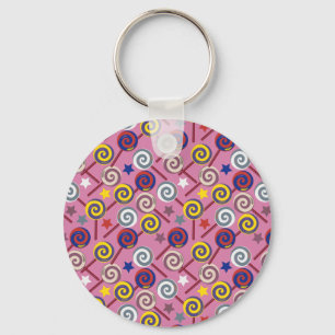 Snoep patroon Lolbuispatroon lolly 7 Sleutelhanger