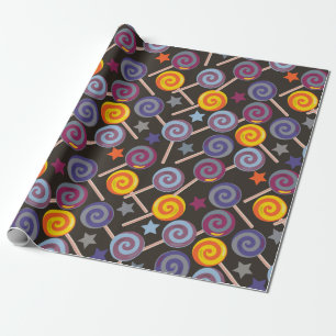 Snoep patroon Lolbuispatroon lolly 9 Cadeaupapier