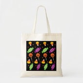 Snoep Pattern Halloween Trick or treat Tote Bag (Voorkant)