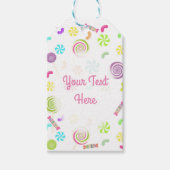 Snoep Patterned Party Gift Labels Cadeaulabel (Voorkant)