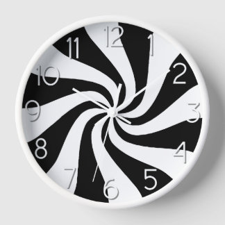 Snoep Pepermunt Swirl Zwart-wit