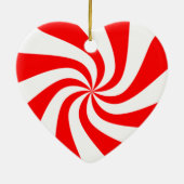 snoep pepermuntozwaluw keramisch ornament (Achterkant)