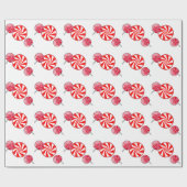 Snoep Peppermint Wrapping Paper Cadeaupapier (Vlak)