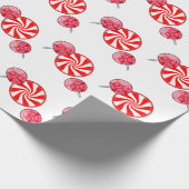 Snoep Peppermint Wrapping Paper Cadeaupapier (Hoek)
