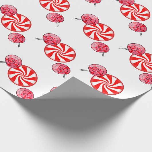 Snoep Peppermint Wrapping Paper Cadeaupapier (Hoek)